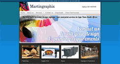 Desktop Screenshot of martingraphix.co.za